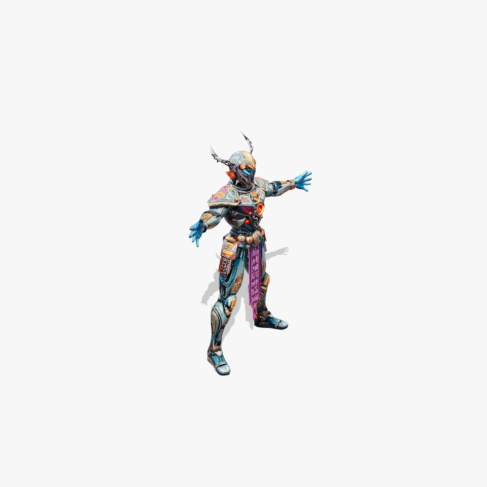Cybernetic Warrior Armor model pack